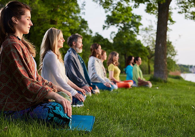 outdoor meditation devanadi yoga